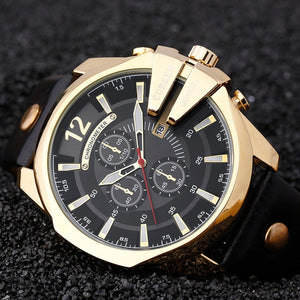 CURREN Men's Sports Quartz Watch Men Top Brand Luxury Designer Watch Man Quartz Gold Clock male Fashion Relogio Masculino Date