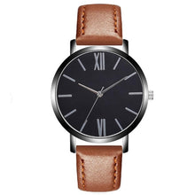 Load image into Gallery viewer, Business Men&#39;s Synthetic Quartz Leather Analog Casual Watches Wrist