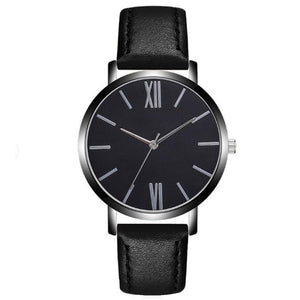 Business Men's Synthetic Quartz Leather Analog Casual Watches Wrist